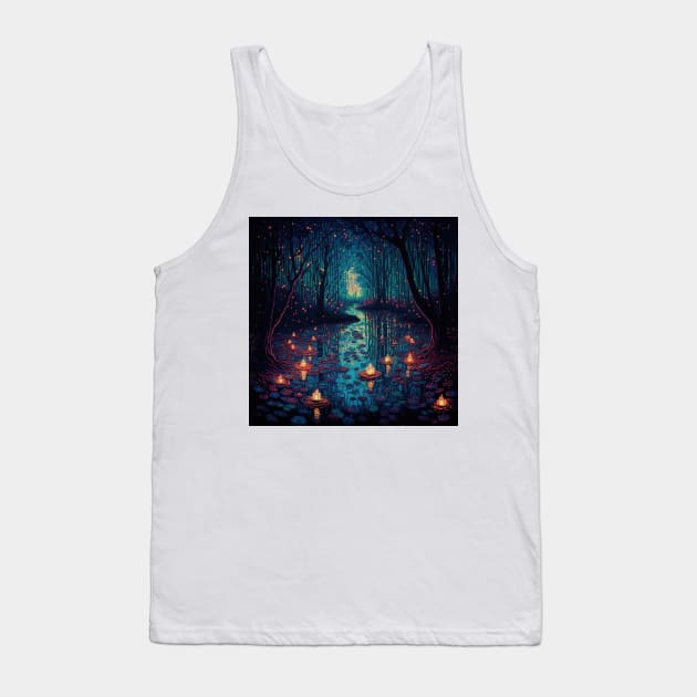 Lanterns Tank Top by Imagier